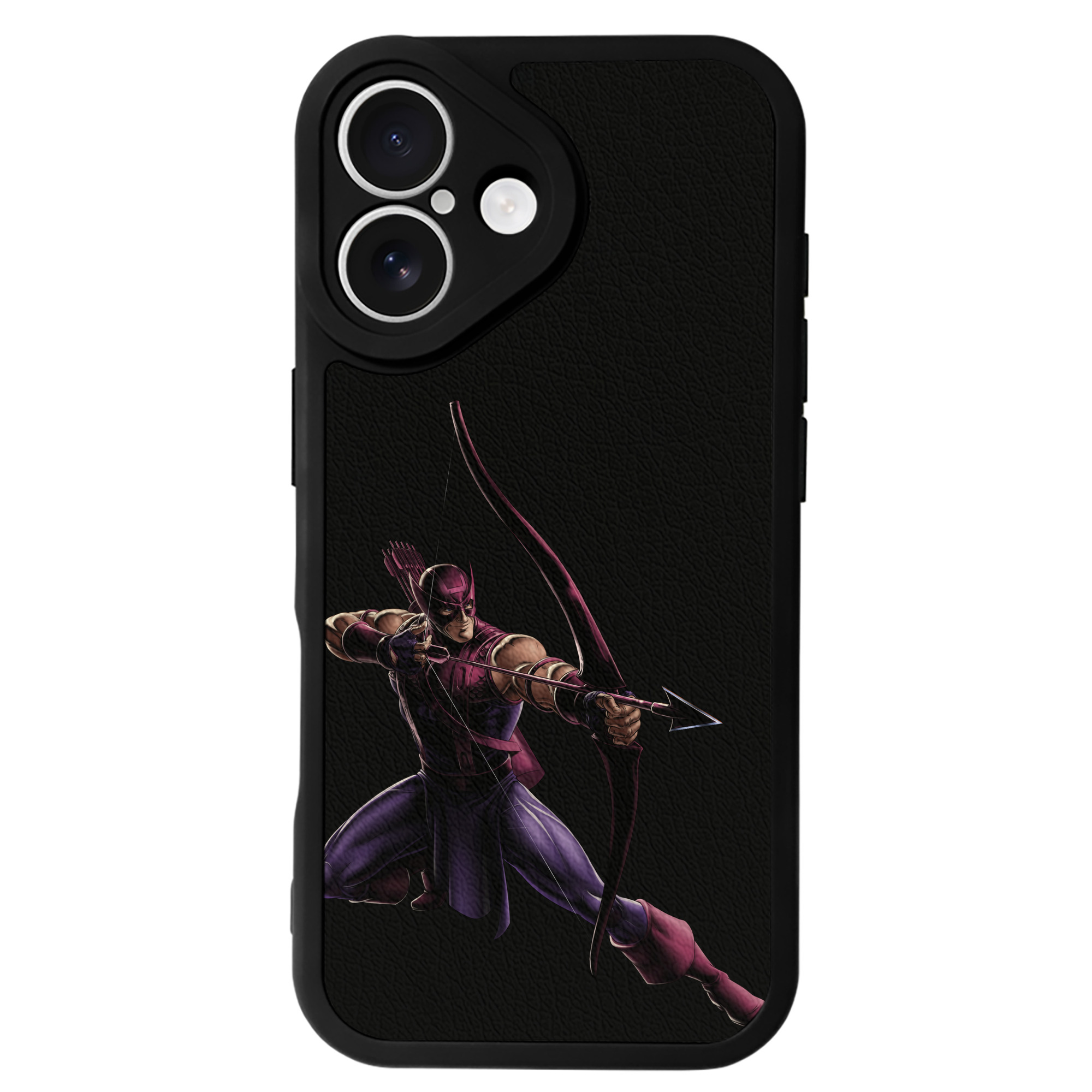 （画像用） アベンジャーズ The Avengers 【iPhone 16シリーズ対応】シリコンスマホケース（レザー調） 材質：シリコン
